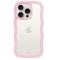 holdit holdit iPhone 14 Pro Skal Wavy Pink Transparent