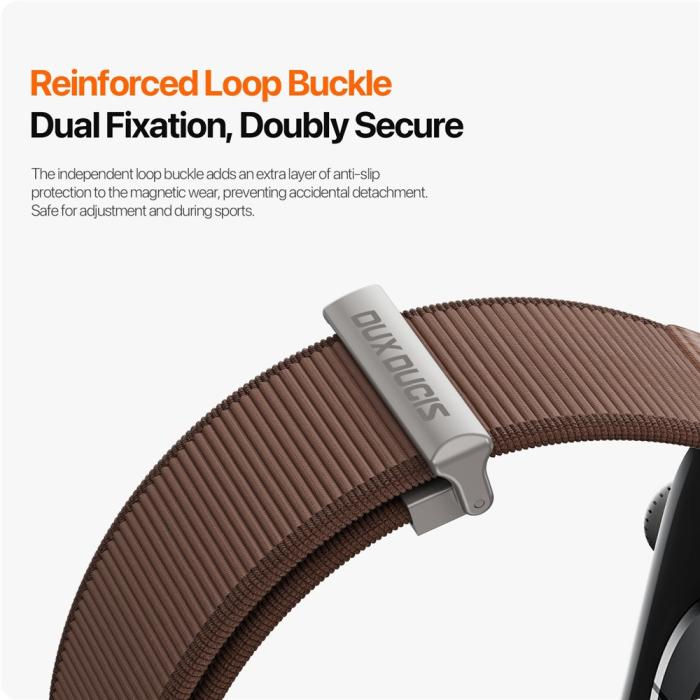 Bild 6, DUX DUCIS DUX DUCIS Apple Watch 42/44/45/46/49 mm Armband Magnetic Strap