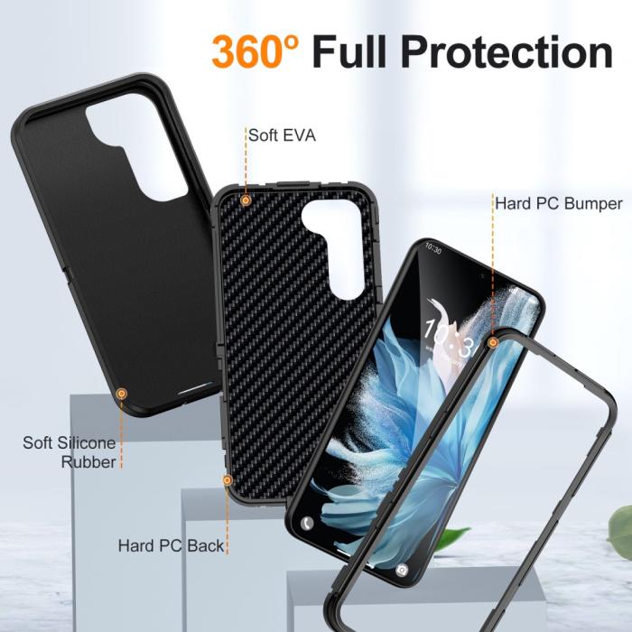Bild 3,  Galaxy S25 Plus / S24 Plus Skal Xtreme Shockproof Svart