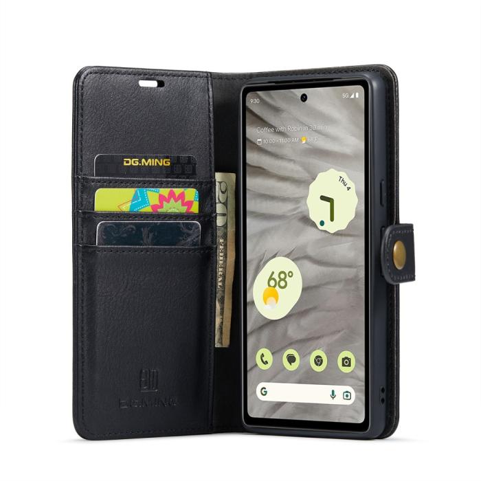 Bild 2, DG.MING DG.MING Google Pixel 8A 2in1 Magnet Fodral Svart