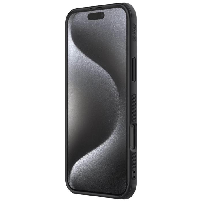 Bild 5, NILLKIN NILLKIN iPhone 16 Pro Max Skal Frosted Shield Pro Svart