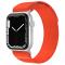 ColorPop Apple Watch 38/40/41/42 mm Armband Nylon Trail Loop Orangeröd