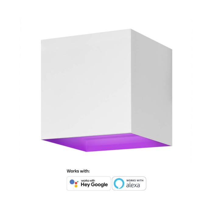 Bild 9, Hombli Hombli Smart Vägglampa Inomhus och Utomhus RGB CCT Vit