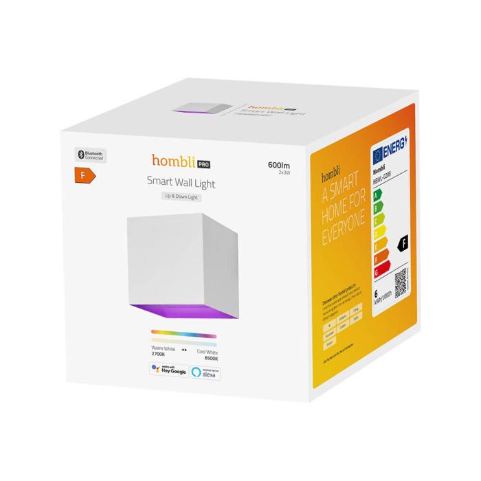 Bild 2, Hombli Hombli Smart Vägglampa Inomhus och Utomhus RGB CCT Vit