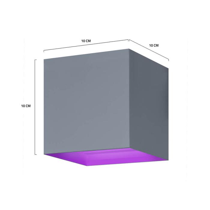 Bild 8, Hombli Hombli Smart Vägglampa Inomhus och Utomhus RGB CCT Grå