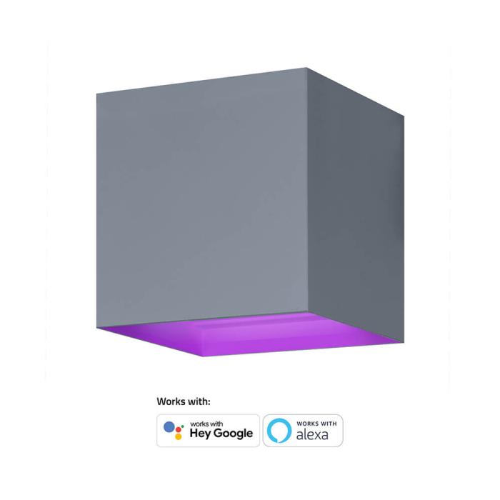 Bild 9, Hombli Hombli Smart Vägglampa Inomhus och Utomhus RGB CCT Grå