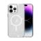  iPhone 15 Pro Max Skal MagSafe Glitter Transparent