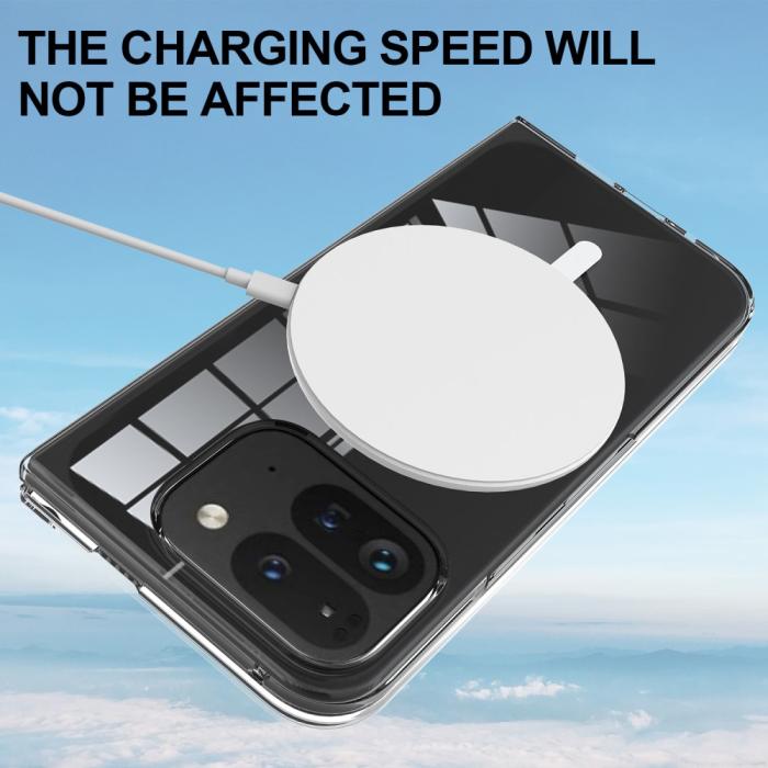 Bild 6,  Google Pixel 9 Pro Fold Skal MagSafe Akryl/TPU Transparent