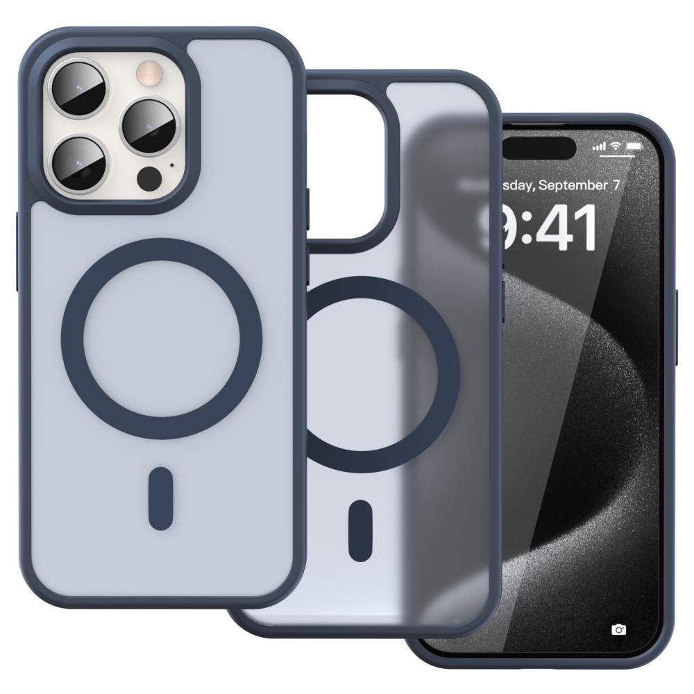 ColorPop ColorPop iPhone 15 Pro Skal CH MagSafe Matt Mörk Blå