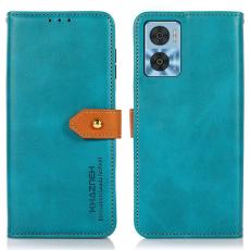 KHAZNEH KHAZNEH Motorola Moto E22i Fodral Dual Color Bl&aring;
