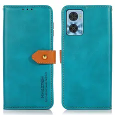 KHAZNEH KHAZNEH Motorola Moto E22i Fodral Dual Color Bl&aring;