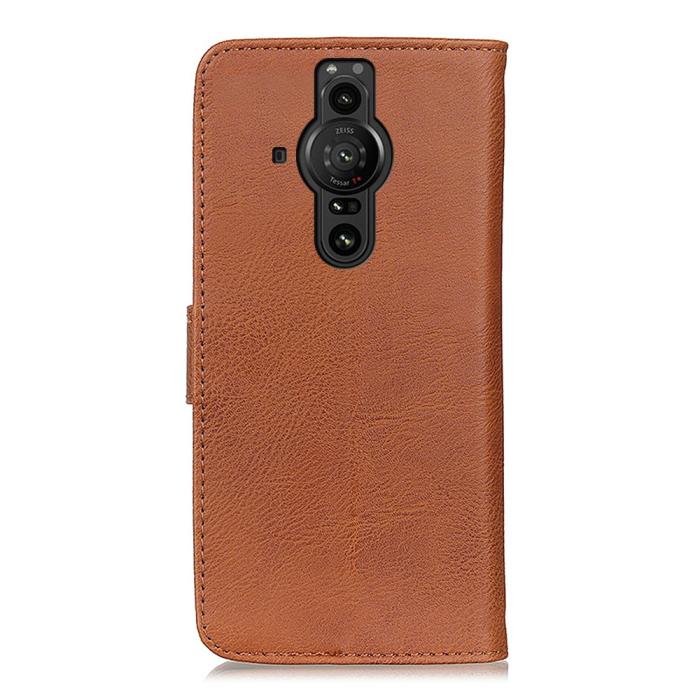 Bild 3, KHAZNEH KHAZNEH Sony Xperia Pro-I Fodral Läder Brun