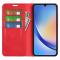  Samsung Galaxy A35 5G Fodral Flip Skin Touch Röd