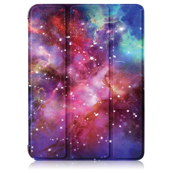 Bild 2,  iPad Mini 2024/2021 Fodral Tri-Fold Pennhållare Cosmic Space