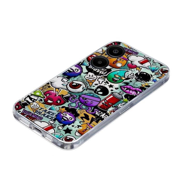 Bild 5,  Samsung Galaxy A07 Skal Med Tryck Graffiti