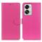  OnePlus Nord 2T 5G Fodral Litchi Läder Rosa