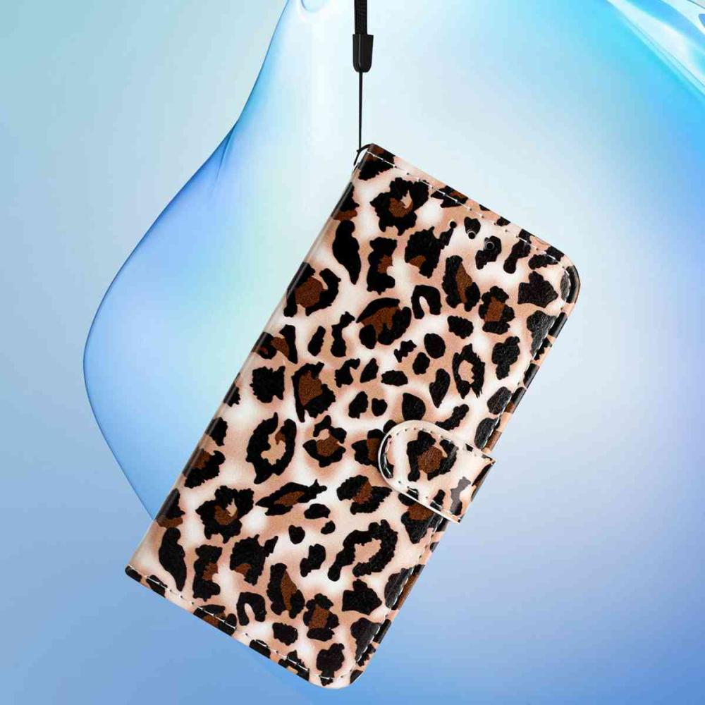  Honor 400 Smart Fodral Med Tryck Leopard
