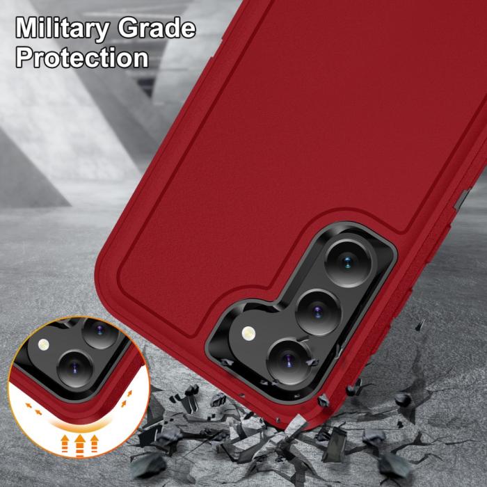 Bild 5,  Galaxy S25 Plus / S24 Plus Skal Xtreme Shockproof Röd/Svart