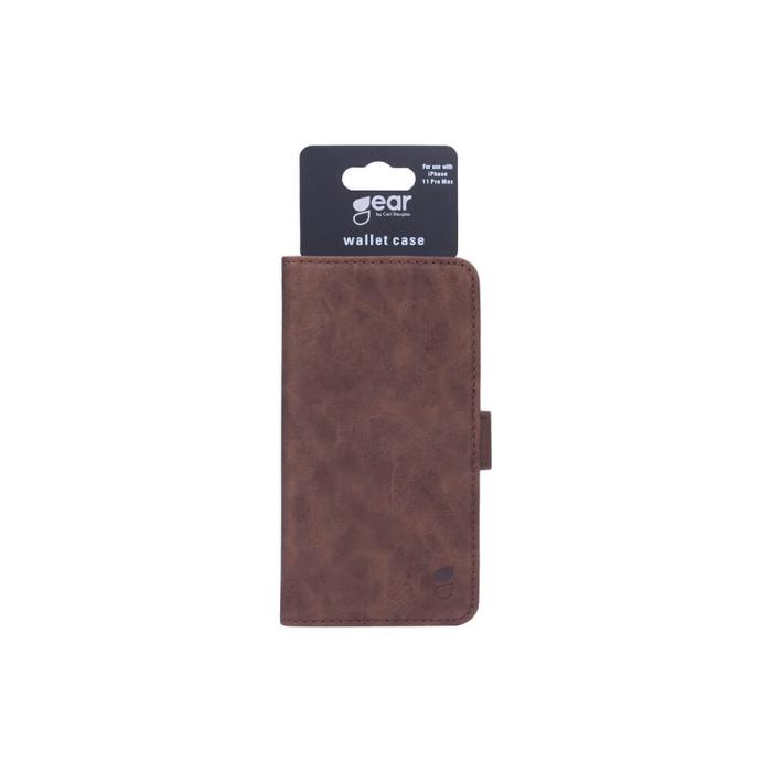 Bild 2, Gear GEAR iPhone 11 Pro Max Fodral Nubuck Läder Brun