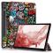  Samsung Galaxy Tab S9 Plus Fodral Läder Graffiti