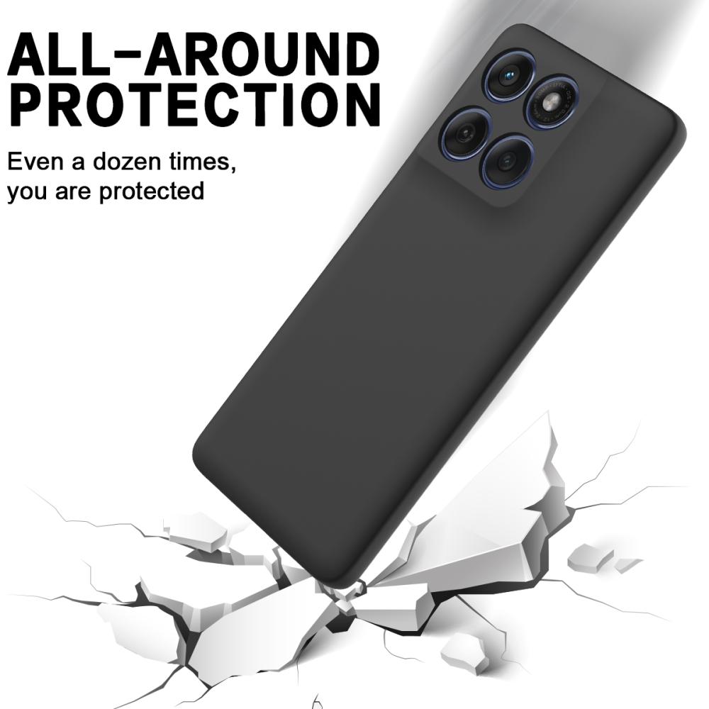  Motorola Edge 70 Skal Liquid Silikon Svart