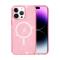  iPhone 15 Pro Max Skal MagSafe Glitter Rosa