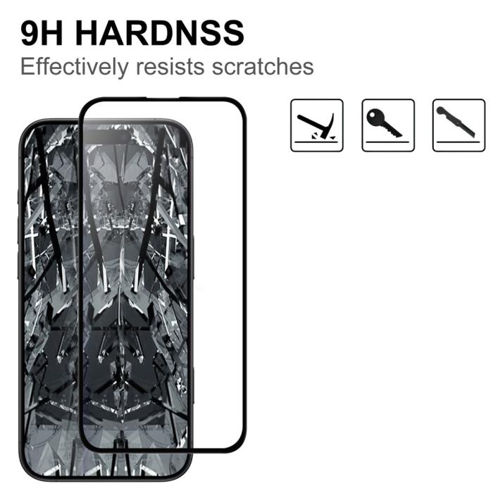 Bild 3,  iPhone Air Skärmskydd Heltäckande Härdat Glas