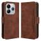  Xiaomi Redmi Note 14 5G Fodral Med Avtagbart Kortfack Brun