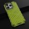  iPhone 15 Pro Skal Honeycomb Shockproof Grön