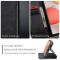 CASEME Samsung Galaxy S21 - CASEME Vintage Flip Fodral - Svart