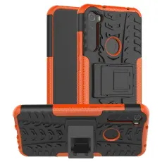  Xiaomi Redmi Note 8T - Ultimata St&ouml;tt&aring;liga Skalet med St&ouml;d - Orange