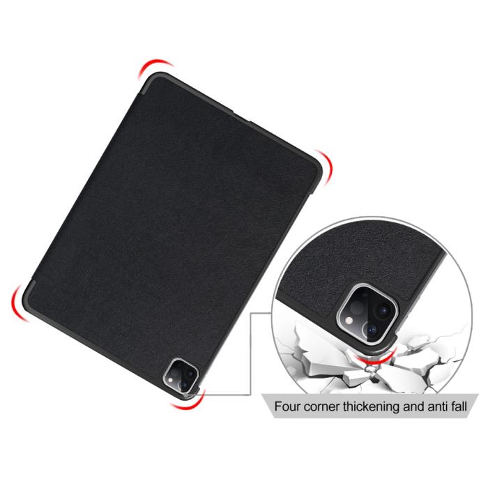 Bild 5,  iPad Air 2026-2020 / Pro 11 Fodral Tri-Fold Med Pennhållare
