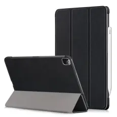  iPad Air 2026-2020 / Pro 11 Fodral Tri-Fold Med Pennh&aring;llare