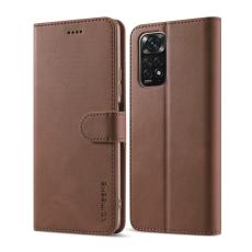 LC.IMEEKE LC.IMEEKE Xiaomi Redmi Note 11 Pro 5G Fodral L&auml;der Brun