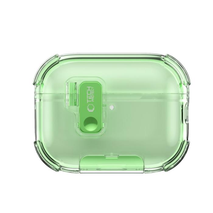 Bild 3, Tech-Protect Tech-Protect AirPods Pro 3 Skal Bounce Pro Matcha Green