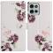  Motorola Moto G86 5G Fodral Med Tryck Rosor