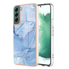  Samsung Galaxy S23 Plus Skal Marmor TPU Bl&aring;