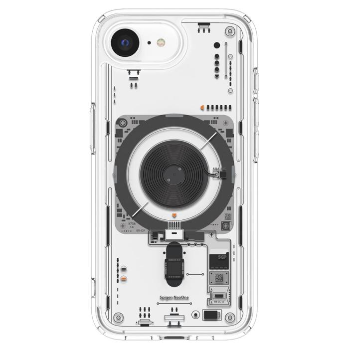 Bild 2, Spigen Spigen iPhone 17e / 16e Skal MagSafe Ultra Hybrid Neo One