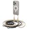 Tech-Protect Tech-Protect iPhone 15 Pro Skal MagSafe FlexAir Chain Svart/Beige