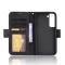  Samsung Galaxy S22 Plus Fodral Avtagbart Kortfodral Svart