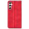  Samsung Galaxy A35 5G Fodral Flip Skin Touch Röd