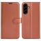 Samsung Galaxy A57 5G Fodral Litchi Läder Brun
