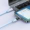 MCDODO Mcdodo 36W 1.2m PD USB-C - Lightning LED Silikon Kabel Lila