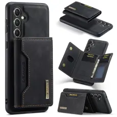 DG.MING DG.MING Galaxy S23 FE Skal Med Magnetisk Pl&aring;nbok Svart
