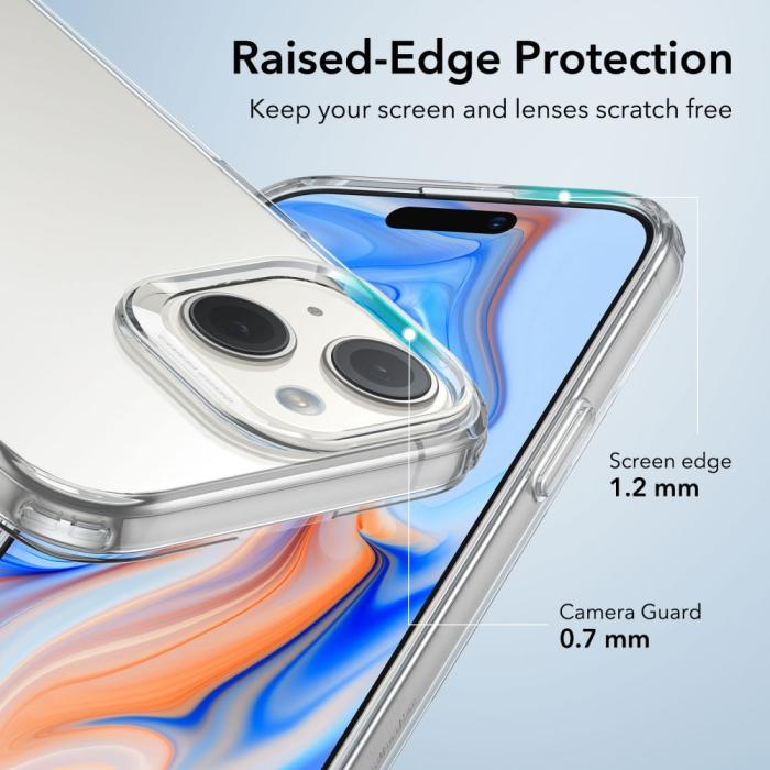 Bild 6, ESR ESR iPhone 15 Skal Project Zero Transparent