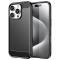  iPhone 16 Pro Skal Kolfiber Textur Svart