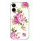  Samsung Galaxy A07 Skal Med Tryck Rosa Blommor