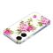  Samsung Galaxy A07 Skal Med Tryck Rosa Blommor