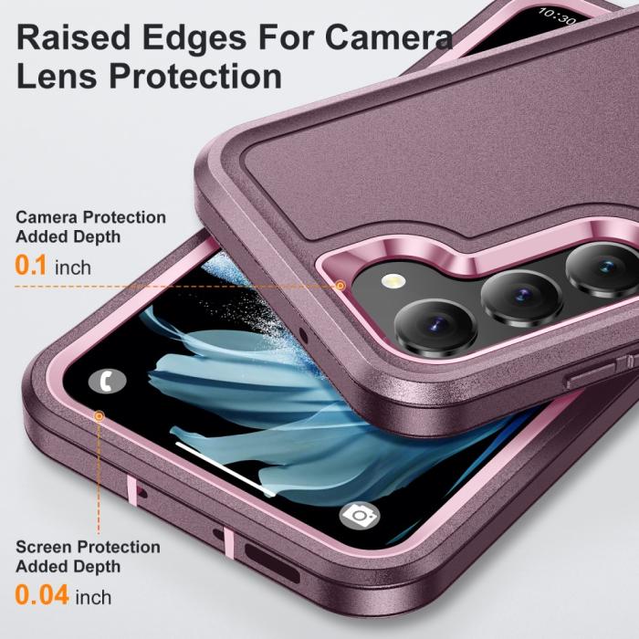 Bild 4,  Galaxy S25 Plus / S24 Plus Skal Xtreme Shockproof Lila/Rosa
