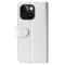  iPhone 15 Plus Fodral Crazy Horse Läder Vit